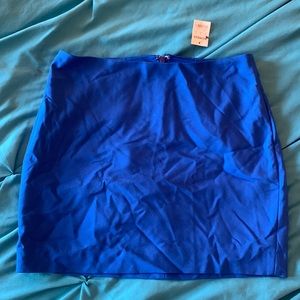 Blue Express Mini Skirt